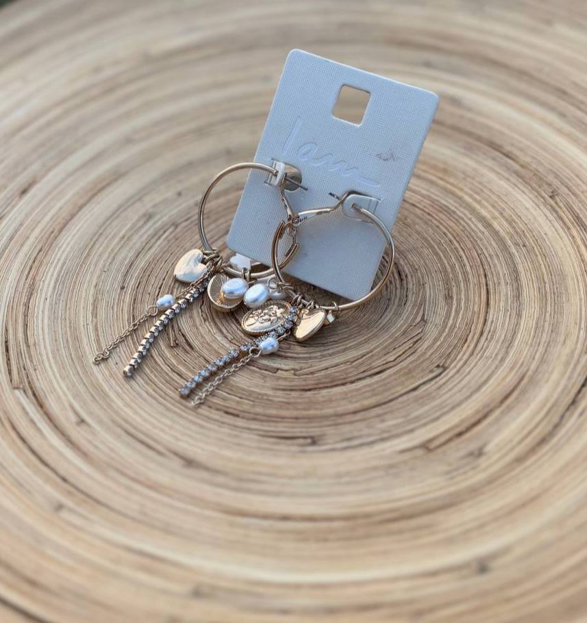 گوشواره تمام حلقه ای