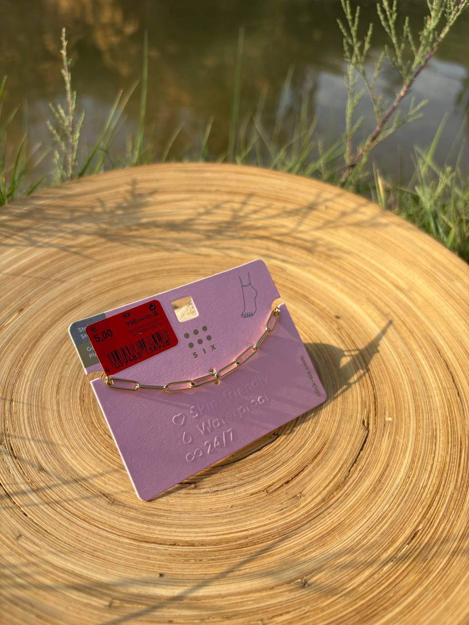 پابند زنجیری آبکاری طلا