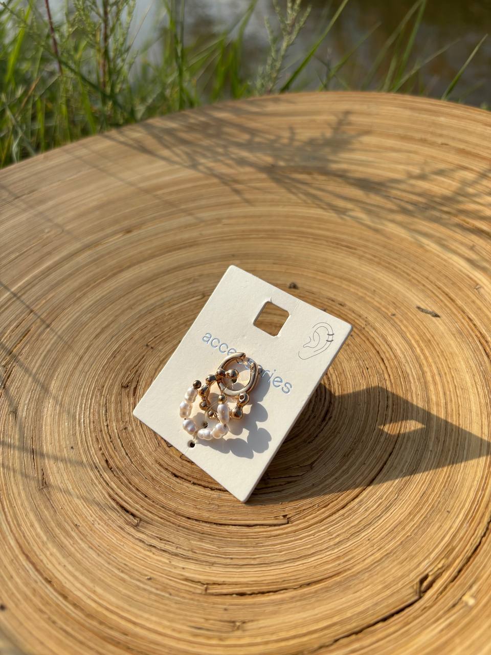 ایرکاف چندتایی و مرواریدی و آبکاری طلا